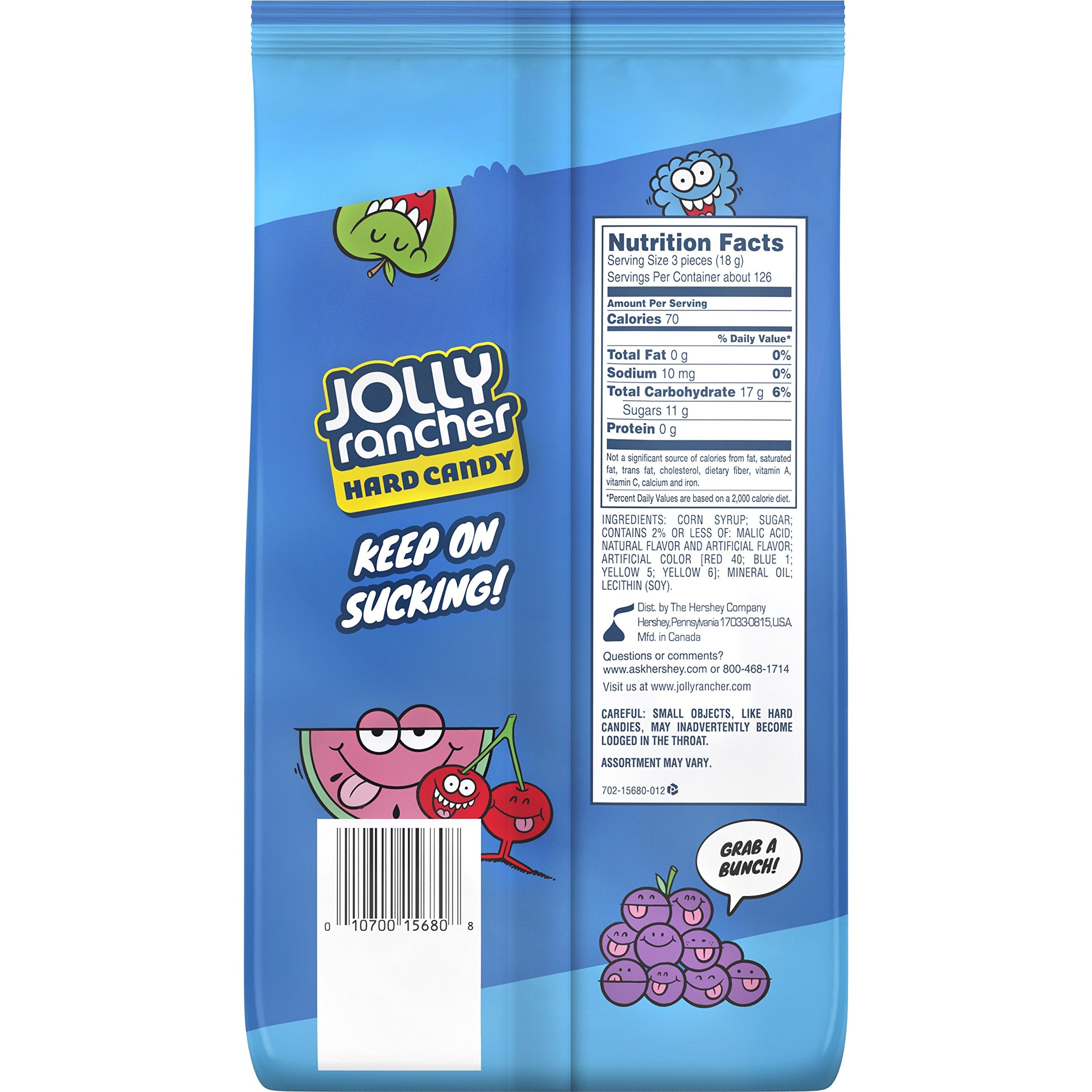 Jolly Rancher detalle de textura del caramelo que destaca su brillo