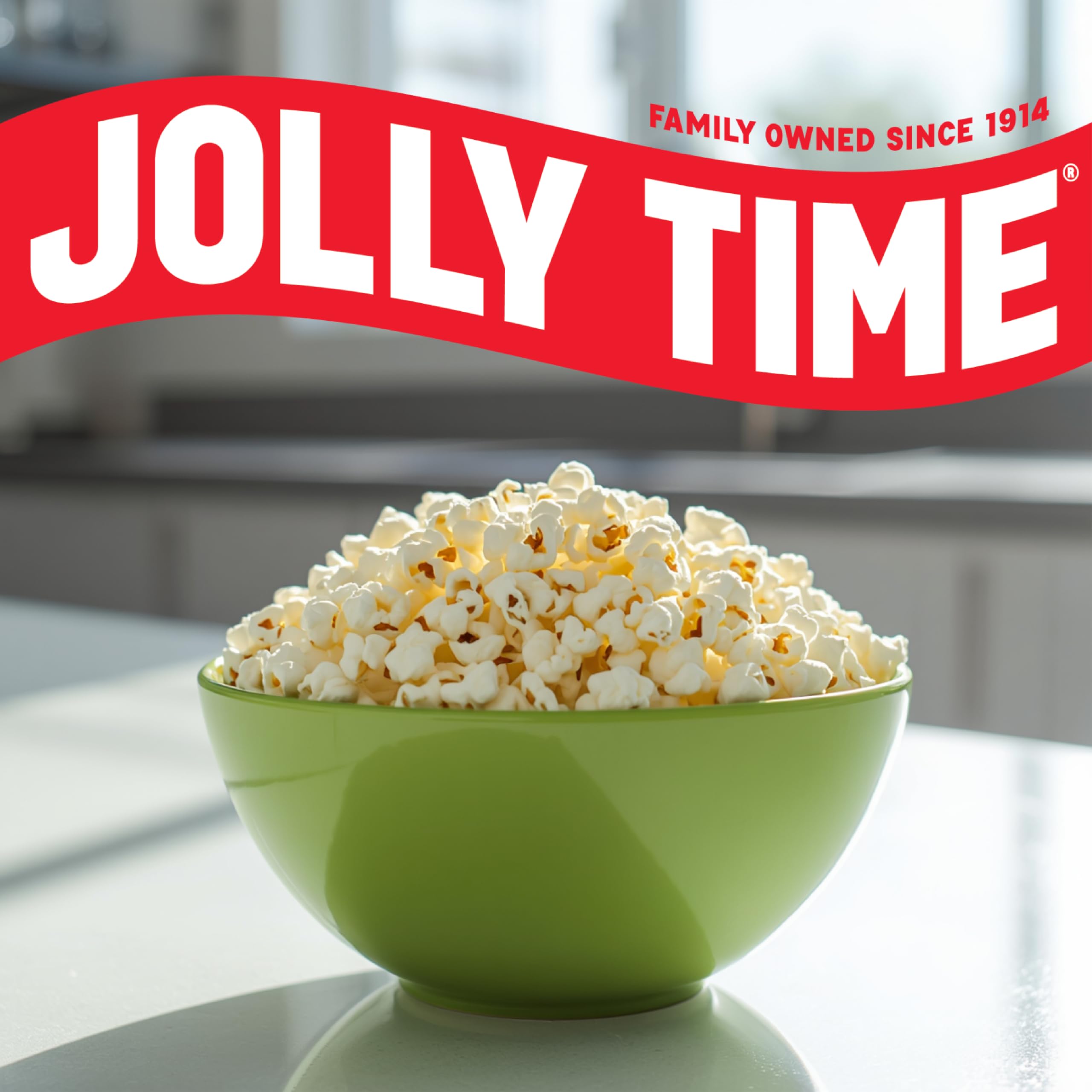Jolly Time tazón servido listo para comer, ideal para compartir en reuniones