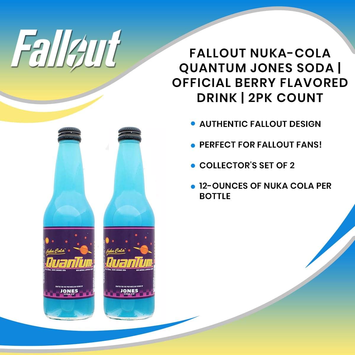 Jones Soda Co. botella servida en vaso, muestra sabor y presentación