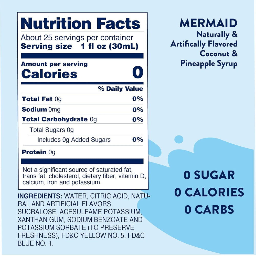 Jordan's Skinny Mixes etiqueta en primer plano con ingredientes y certificado kosher