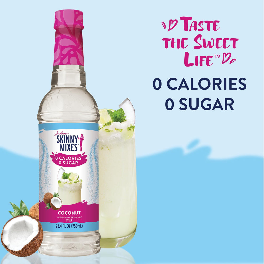 Jordan's Skinny Mixes etiqueta con ingredientes y beneficios, información clara y útil