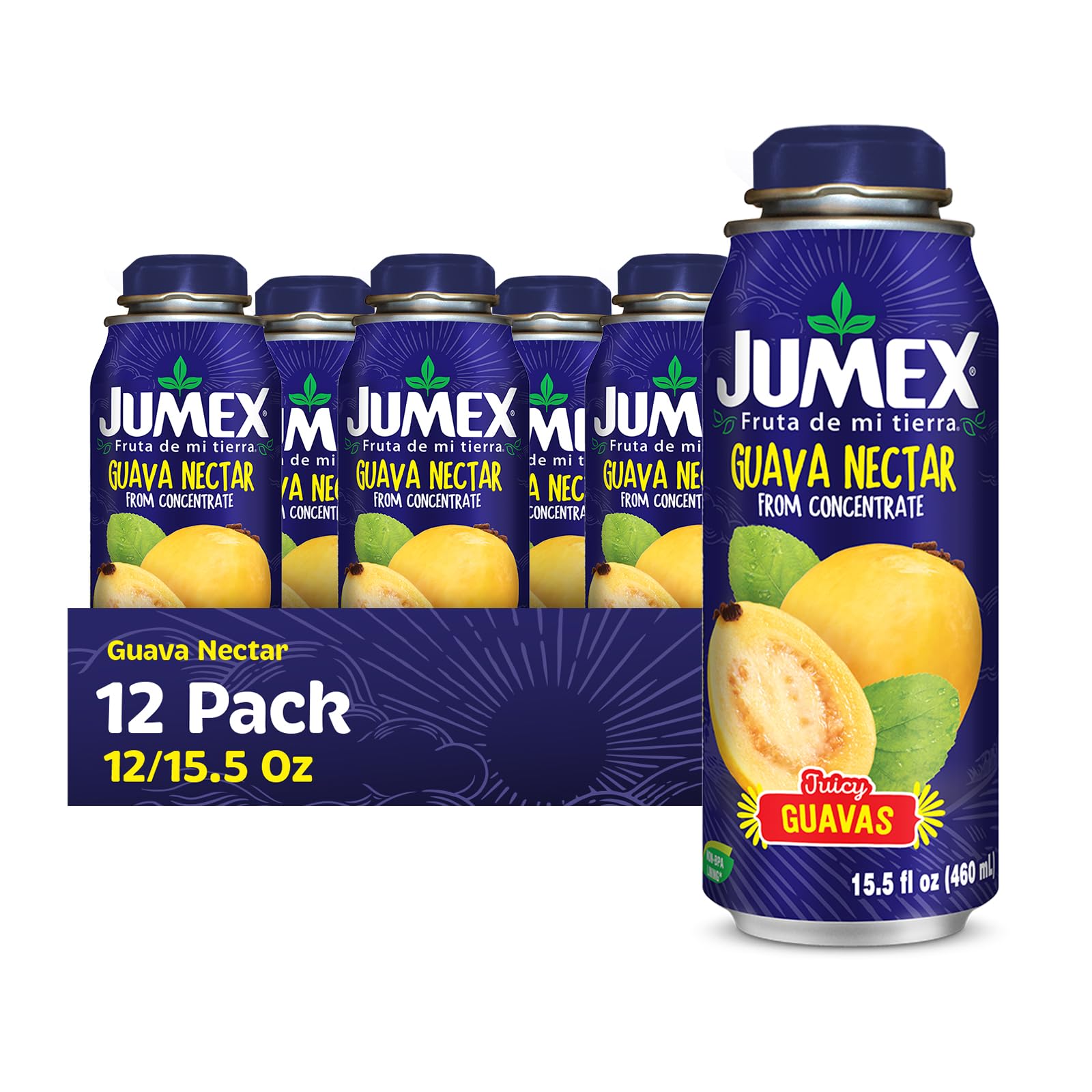 Jumex botella frontal mostrando etiqueta y tamaño, conveniencia para llevar