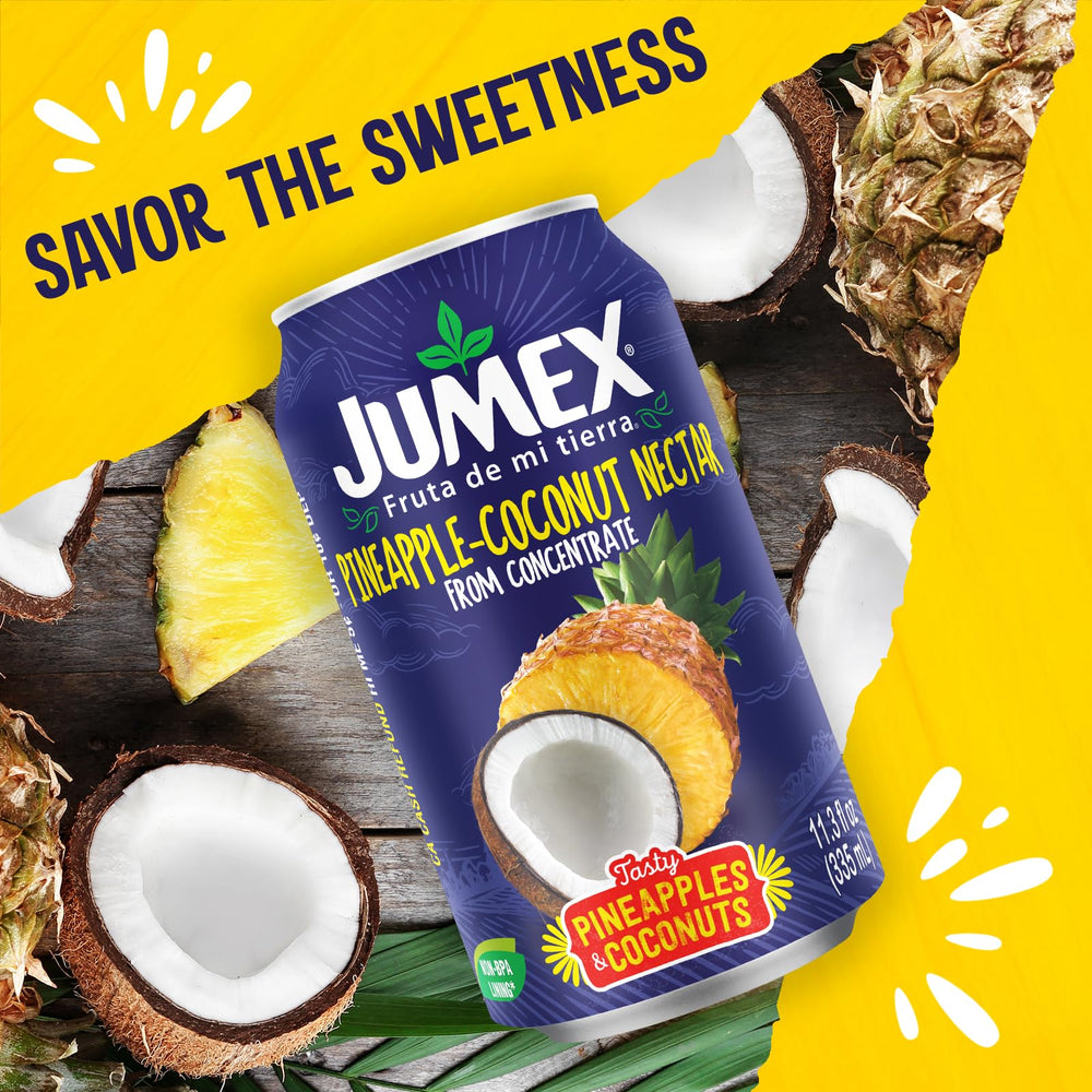 Jumex etiqueta nutricional y lista de ingredientes visible para confianza