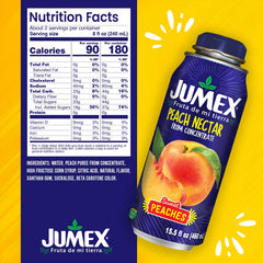 Jumex primer plano de la textura del néctar que resalta su fruta real