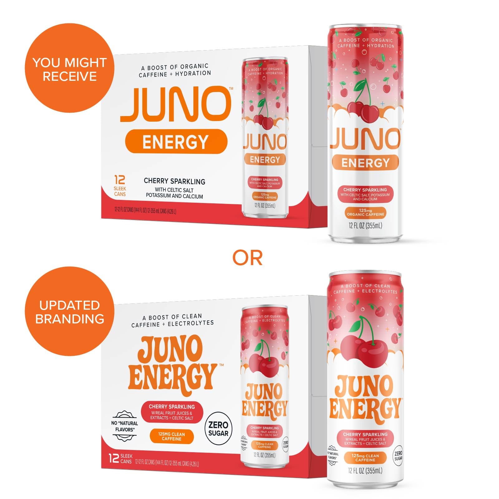 JUNO ENERGY burbujeo y textura carbonatada que refresca y despierta