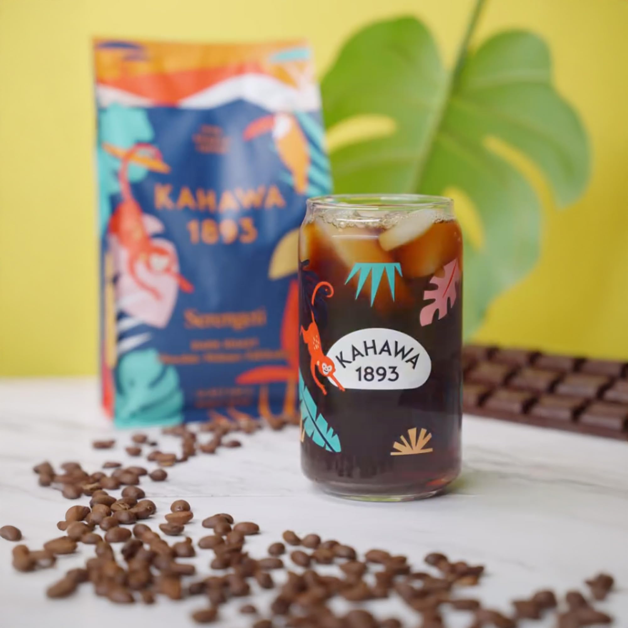 KAHAWA 1893 espresso servido que muestra cuerpo y cremosidad
