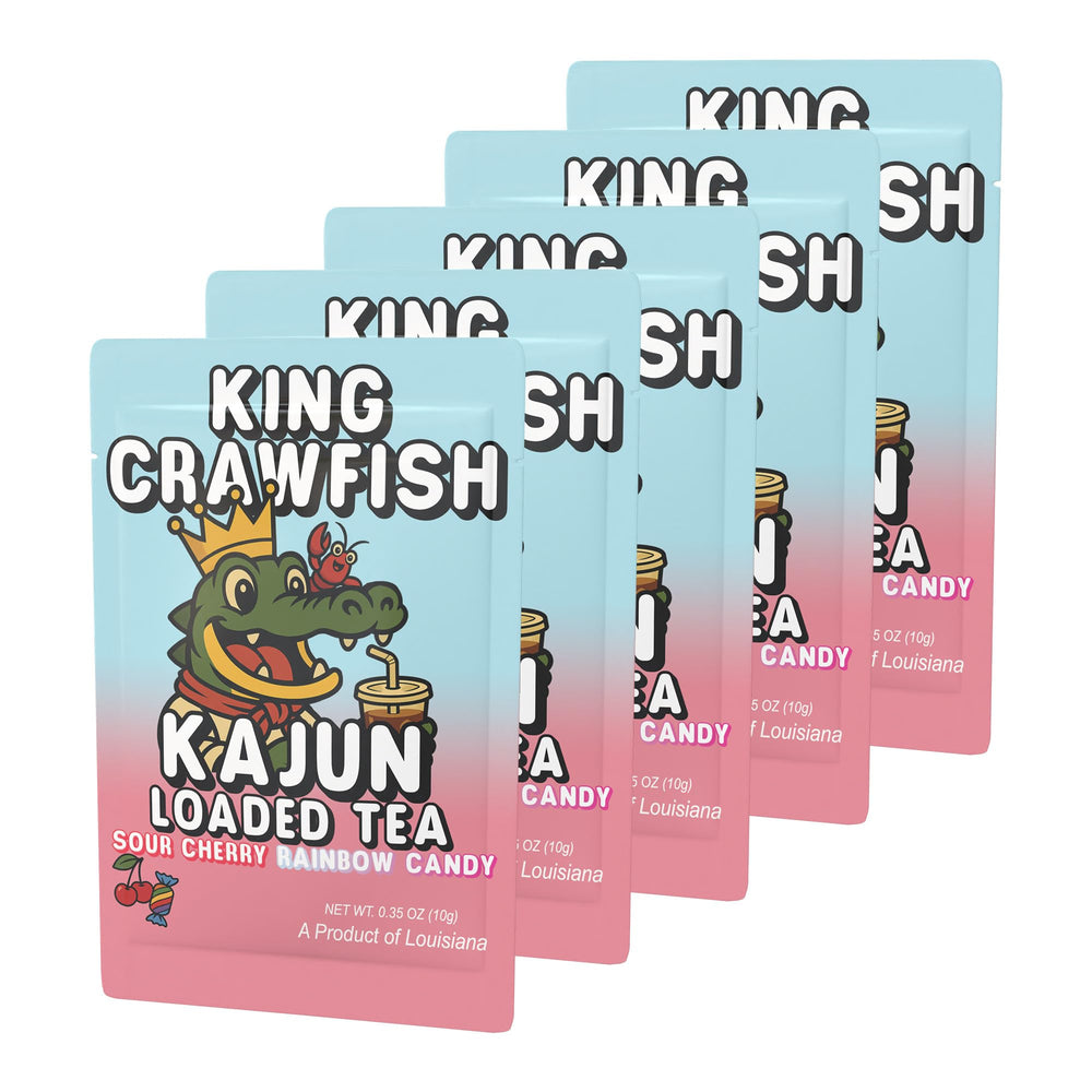 KaJun LOADED TEA polvo cercano revela textura mezclable