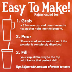 KaJun LOADED TEA bebida preparada con hielo, refrescante y sin calorías