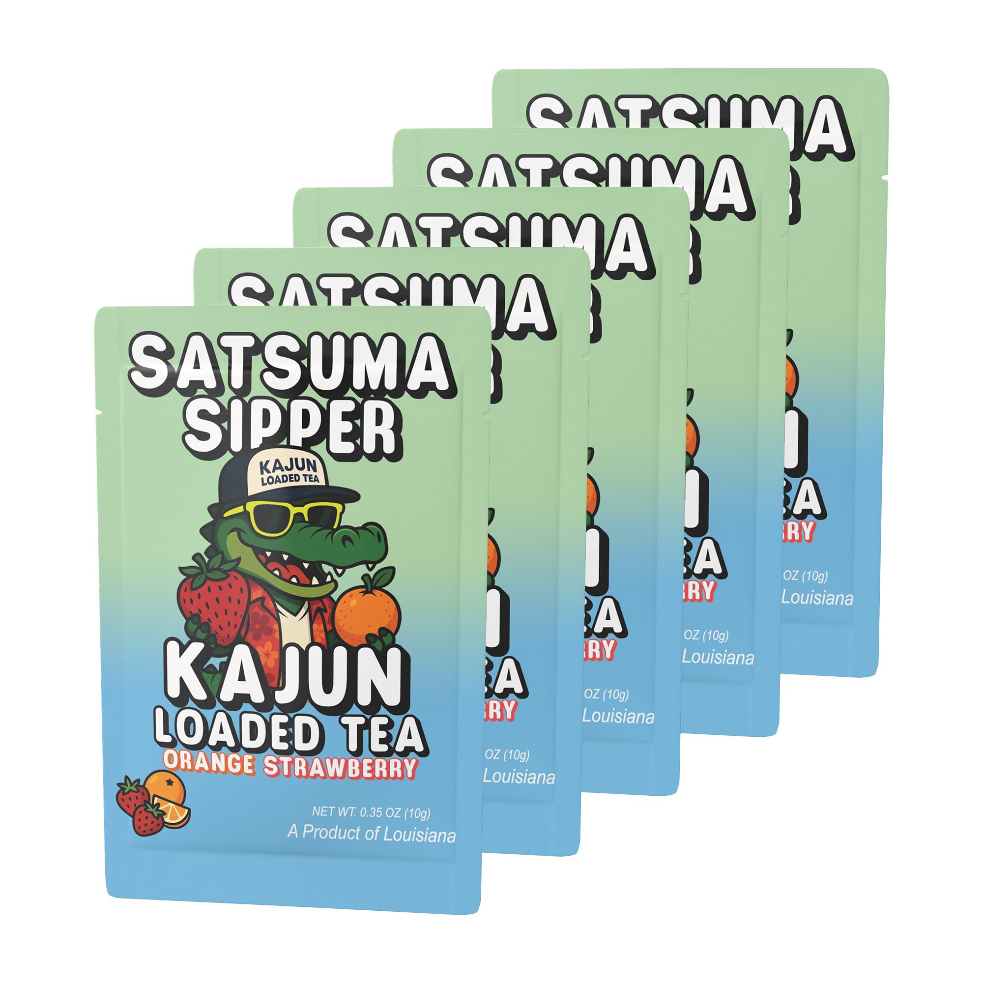 KaJun LOADED TEA detalle de granulado del polvo que destaca su textura fina y disolución rápida