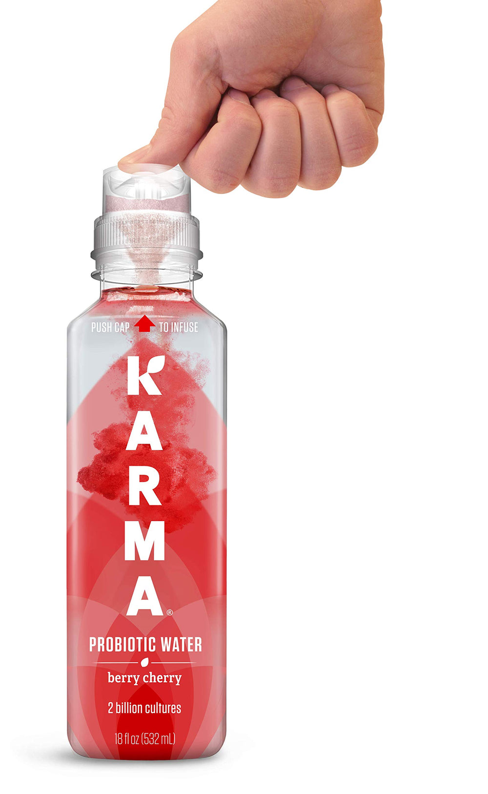 Karma detalle de la push cap que activa probióticos, conserva potencia