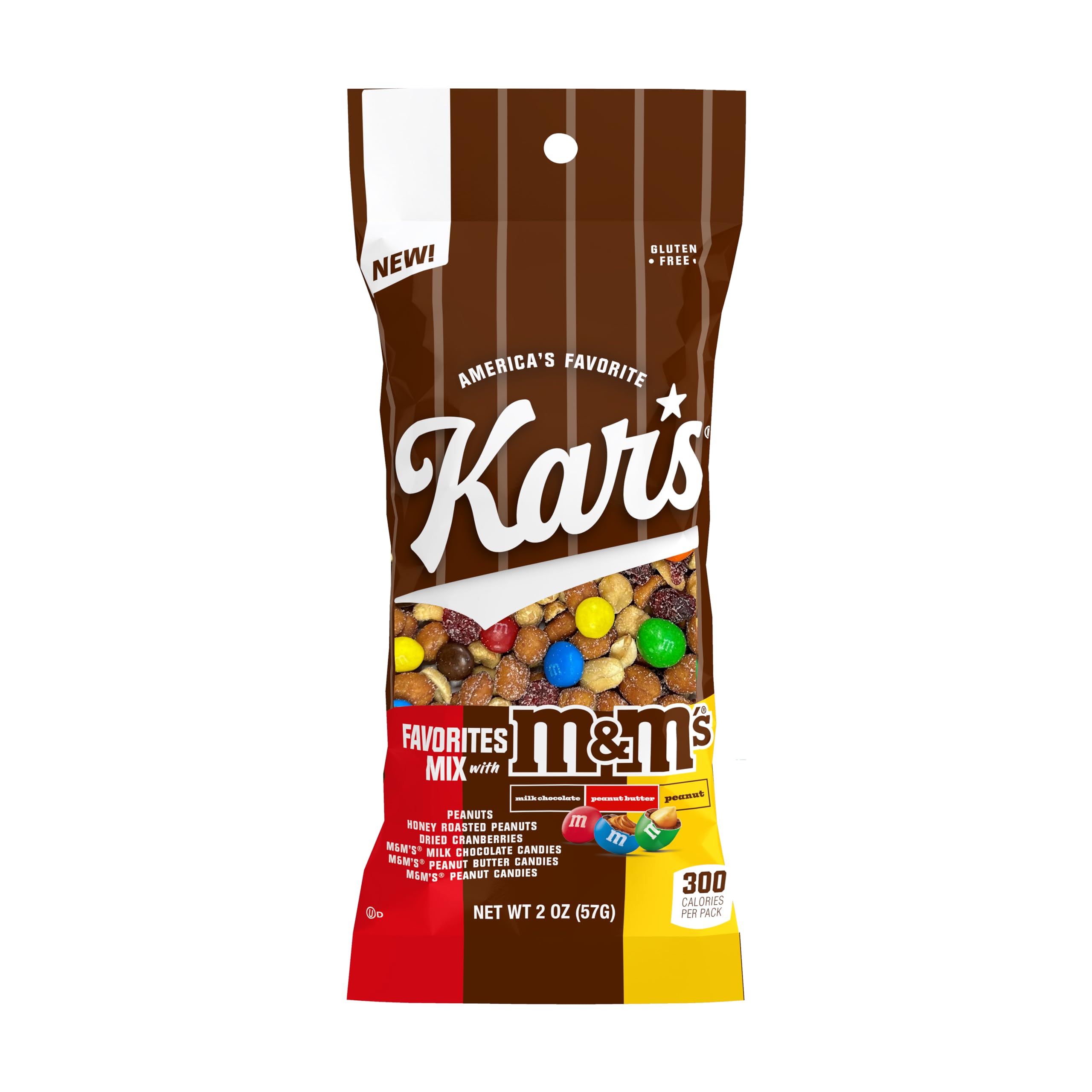 Kar’s paquete frontal mostrando mezcla y etiqueta clara para identificación rápida