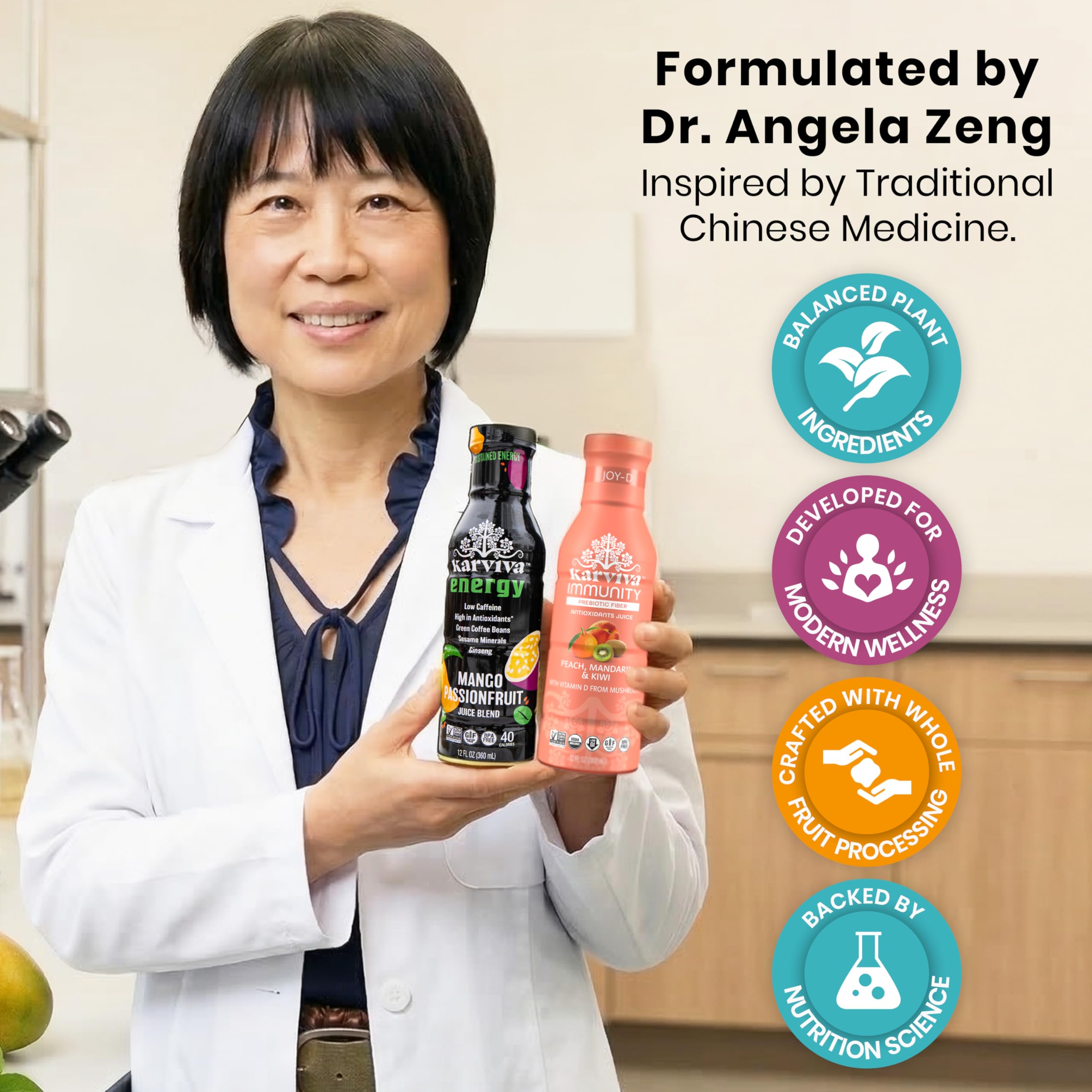 KARVIVA ingredientes como goji y kiwi, resaltan antioxidantes naturales