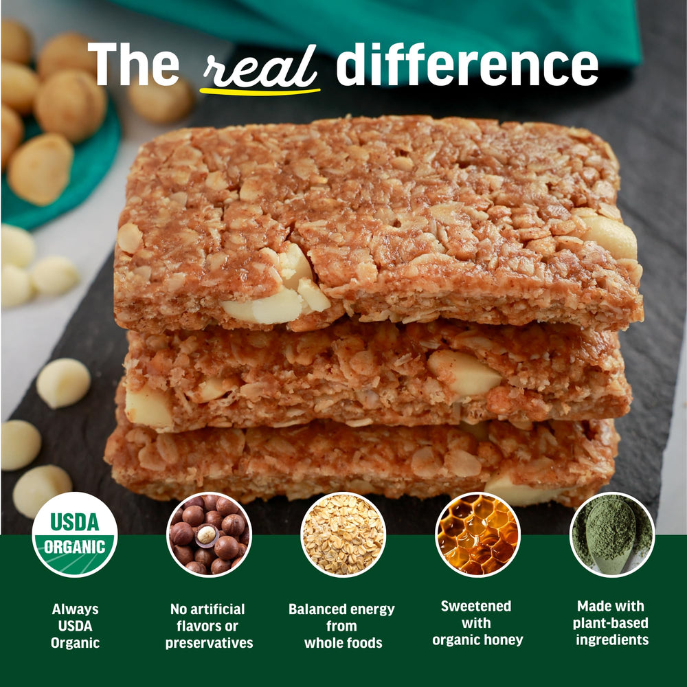 Kate's etiqueta con sellos USDA Organic y Non-GMO visible y confiable
