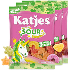 Katjes frente del paquete mostrando diseño y marca, atractivo visual