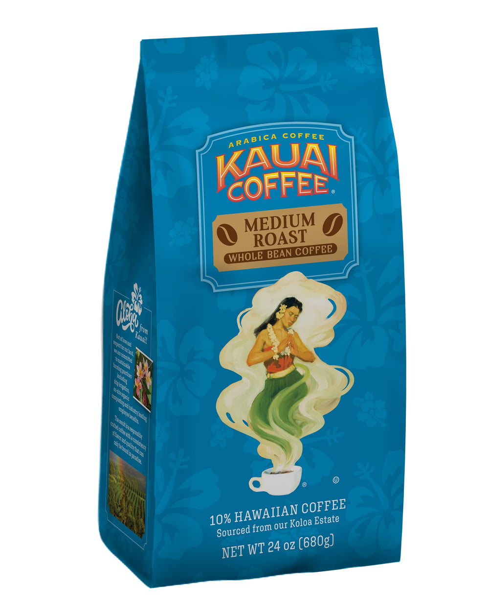 Kauai Coffee espresso con crema ilustrando versatilidad del tueste