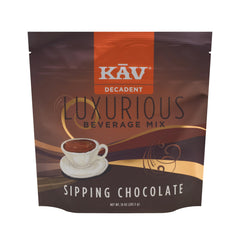 KAV empaque frontal mostrando mezcla de chocolate y atractivo vistoso