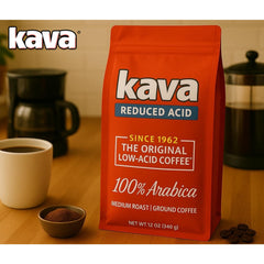 Kava café servido en taza resaltando sabor suave y cuerpo