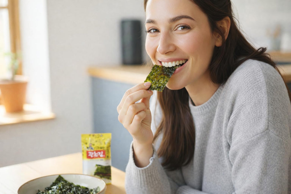 KC KWANGCHEONKIM snack en mesa estilo vida, ideal para compartir