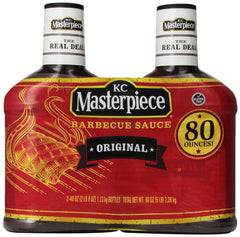 KC Masterpiece botella frontal mostrando la salsa espesa y atractiva