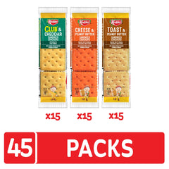 Keebler paquete individual abierto, conserva frescura y porciones listas