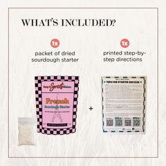 Keep It Sweet Kitchen starter activado en frasco mostrando burbujas activas