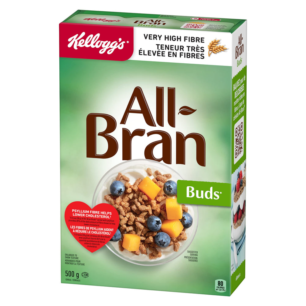 Kellogg's cereal como topping realzando yogur y frutas