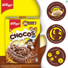 Kellogg's cereal servido en tazón listo para consumir y nutritivo