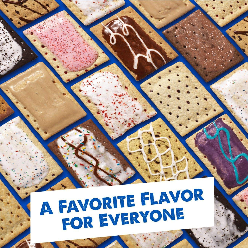 Kellogg's Pop-Tarts etiqueta nutricional y lista de ingredientes clara