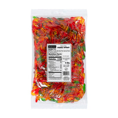 Kervan bolsa frontal de 5 lb mostrando colores y cantidad, ideal para fiestas