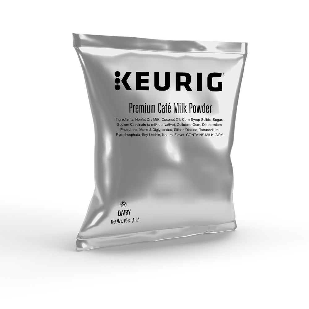 Keurig etiqueta con ingredientes y alérgenos, informa al personal y clientes
