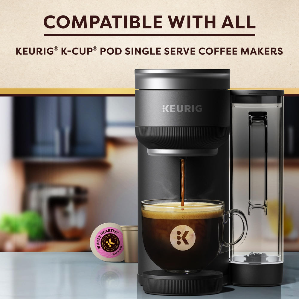 KEURIG COFFEE COLLECTIVE paquete de 20 unidades dispuesto para venta y almacenaje