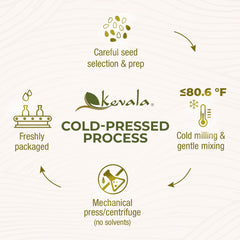 kevala aceite vertido sobre ensalada realzando sabor y apariencia