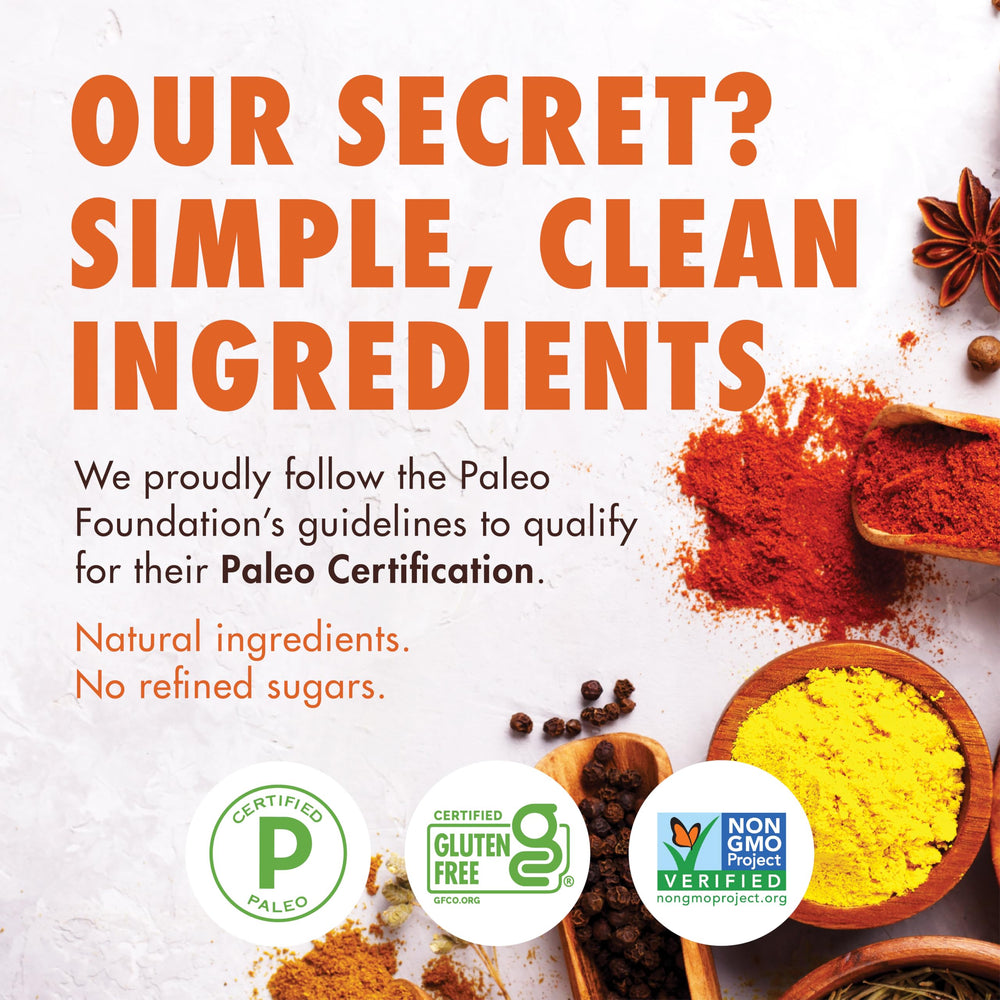 Kevin's Natural Foods salsa en sartén sobre pollo mostrando cocción rápida y conveniencia