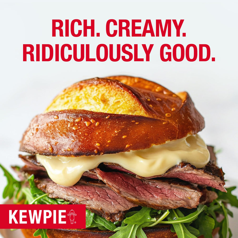 Kewpie usado en sándwich, aporta jugosidad y realza sabores