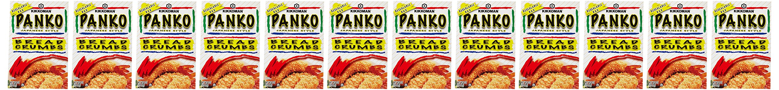 Kikkoman panko comparación tamaño en cuchara para control de porciones