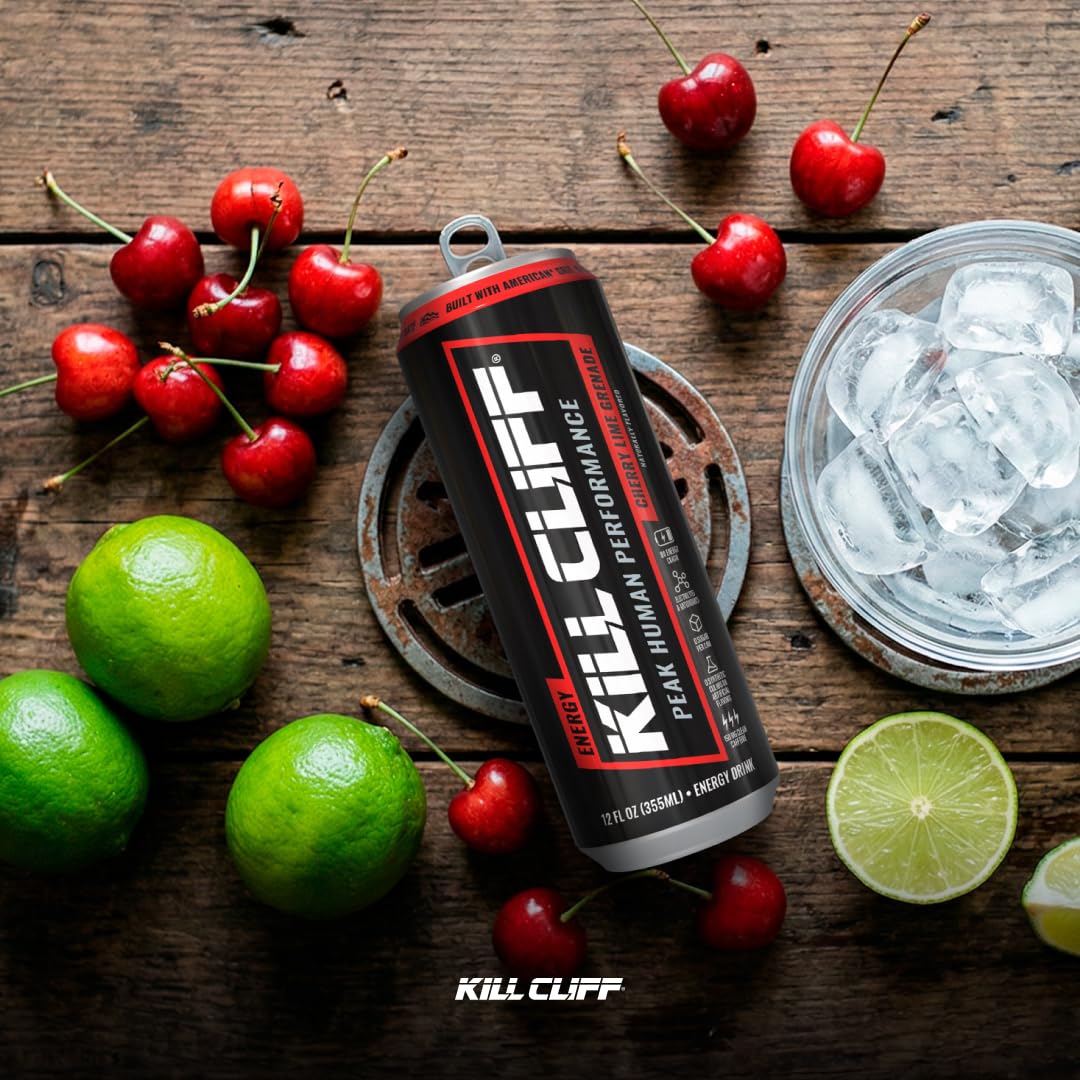 Kill Cliff jengibre y ginseng como ingredientes funcionales y naturales
