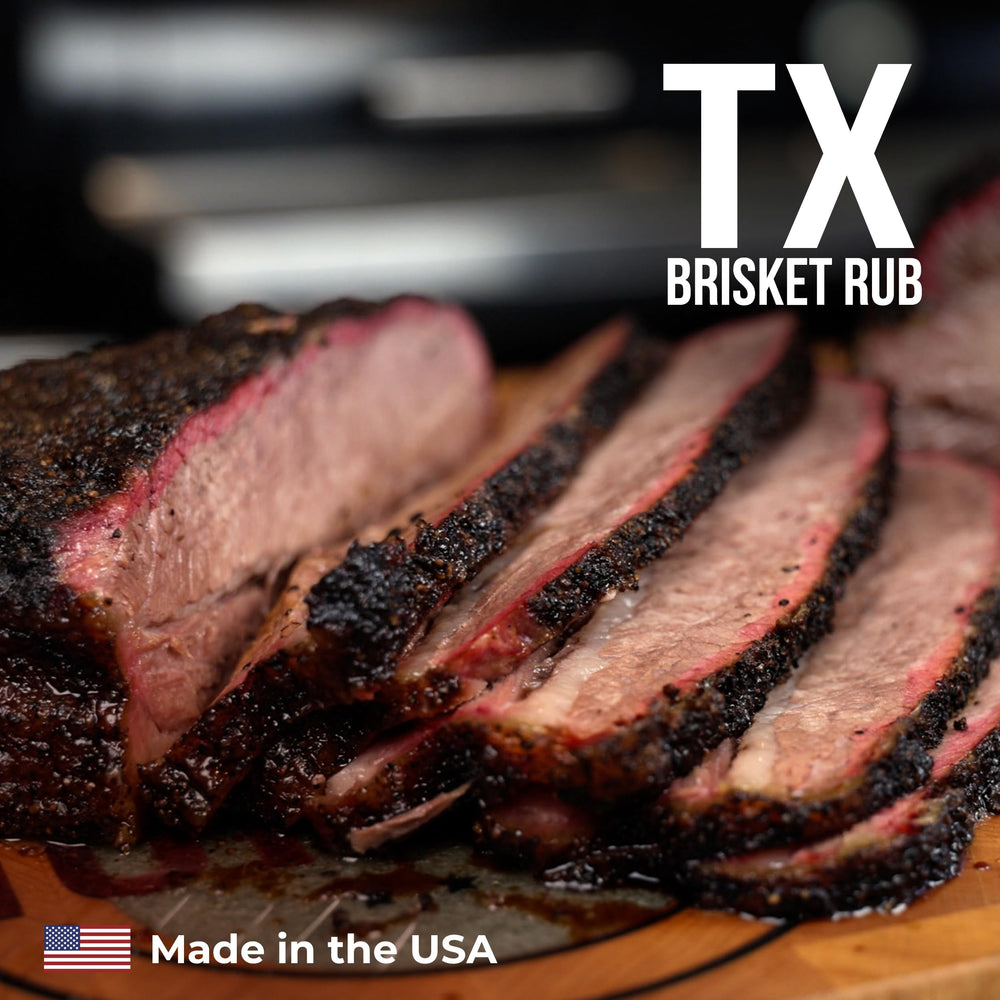 Killer Hogs corte de brisket con costra, evidencia bark profundo y apetitoso