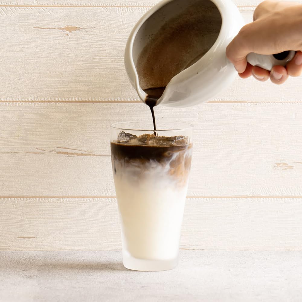 きみくら cucharada de hojicha lista para añadir a bebidas o recetas