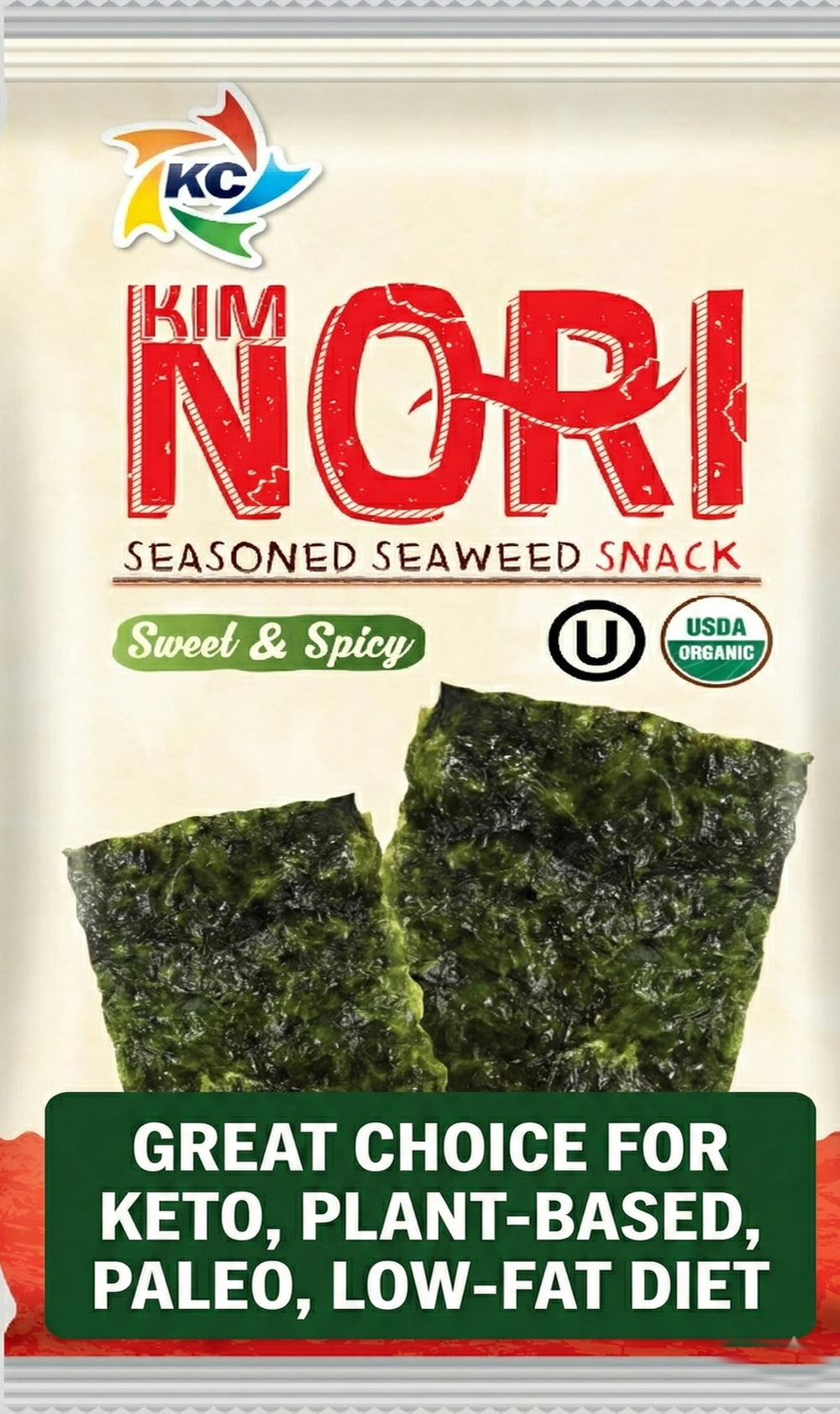 KIMNORI topping en poke bowl que añade sabor y crujiente