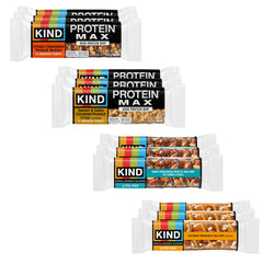 KIND empaque frontal del pack de 12 barras mostrando variedad