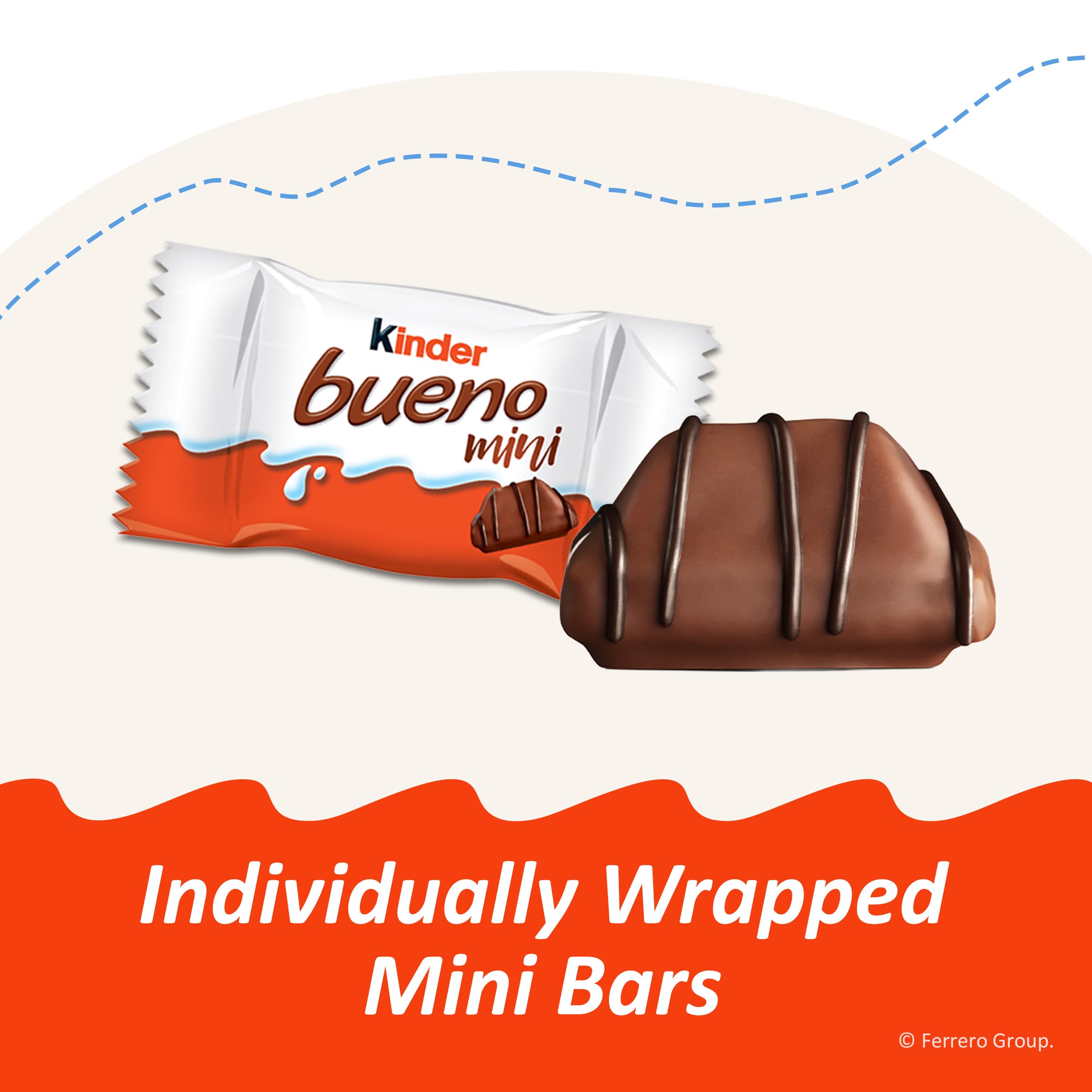 Kinder Bueno mini en pausa de estudio acompañando café para un snack rápido