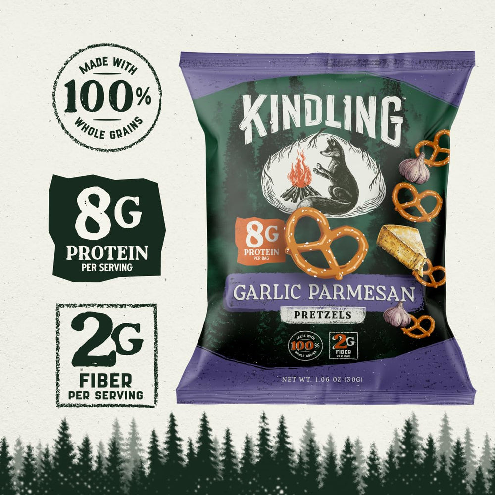 Kindling caja con 16 paquetes alineados, almacenamiento fácil