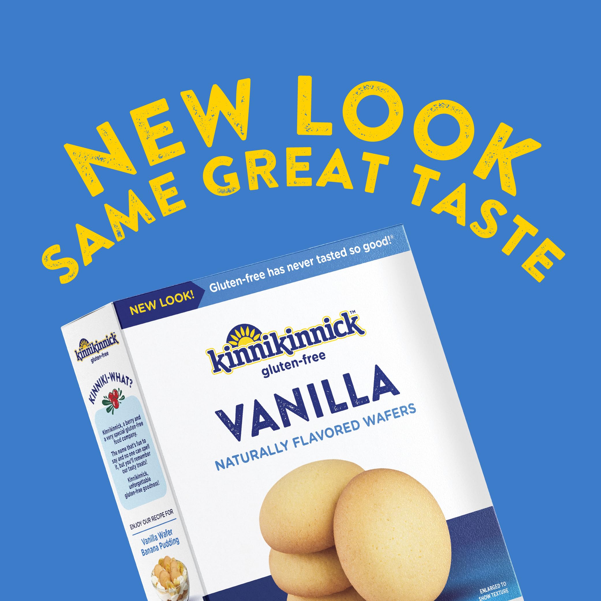 Galletas Kinnikinnick integradas en trifle sin gluten mostrando versatilidad en postres