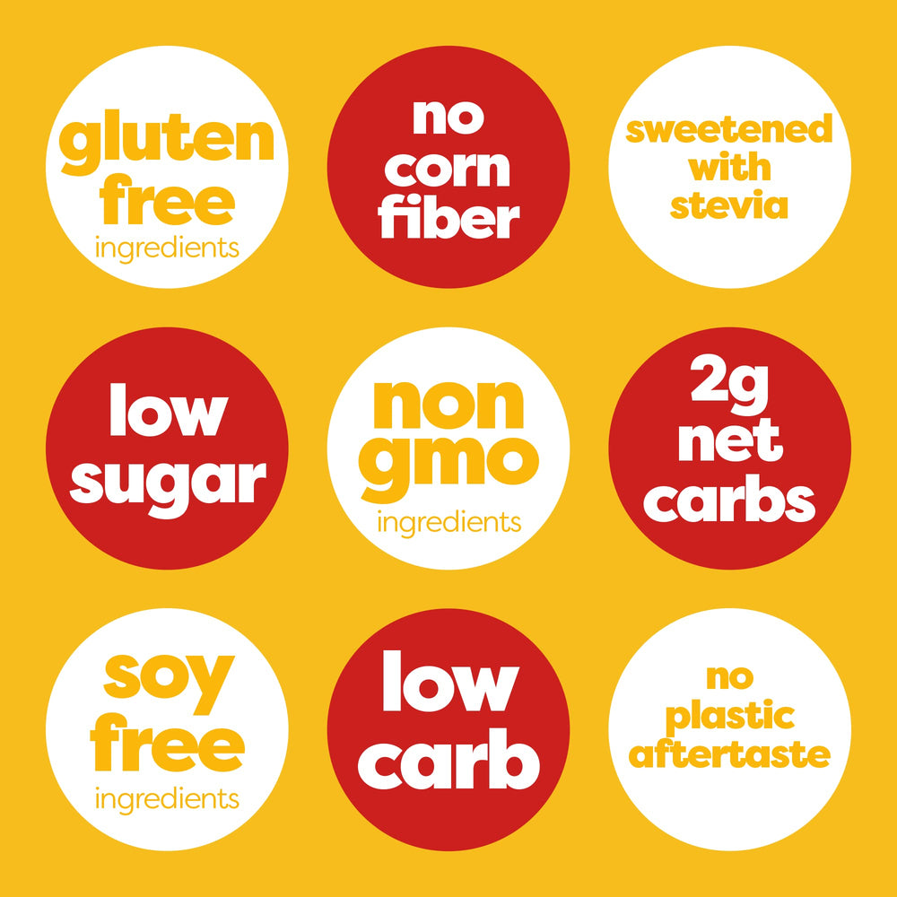 Kiss My Keto gominolas en mano para comparar tamaño y porción