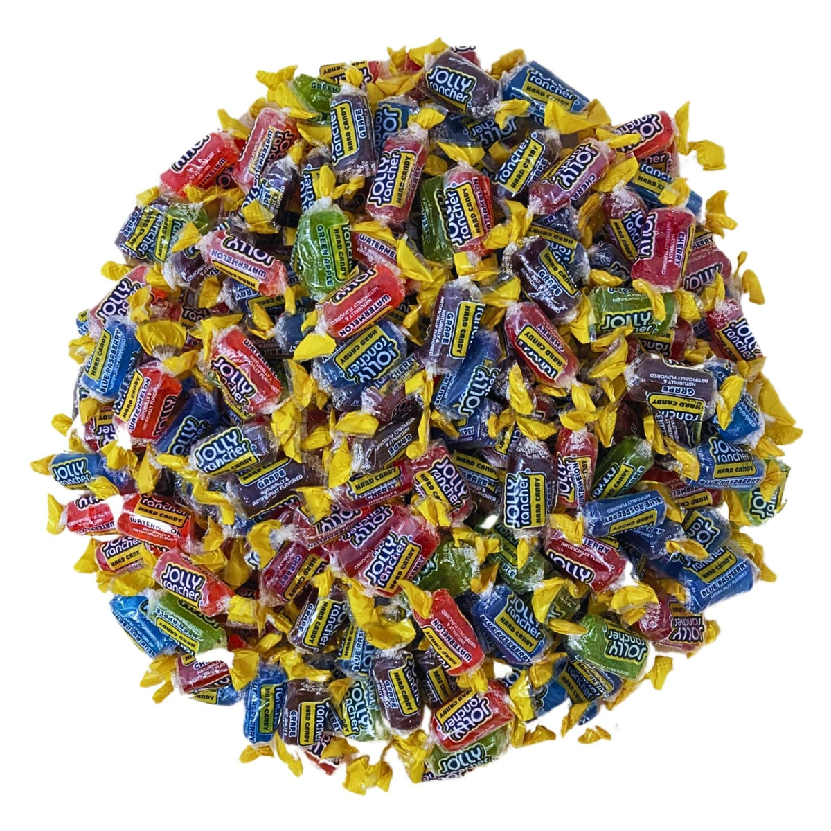 KLUB BULK Jolly Ranchers frente del paquete con todos los sabores, ideal para eventos