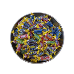 KLUB BULK Jolly Ranchers presentación en mesa de fiesta como decoración práctica