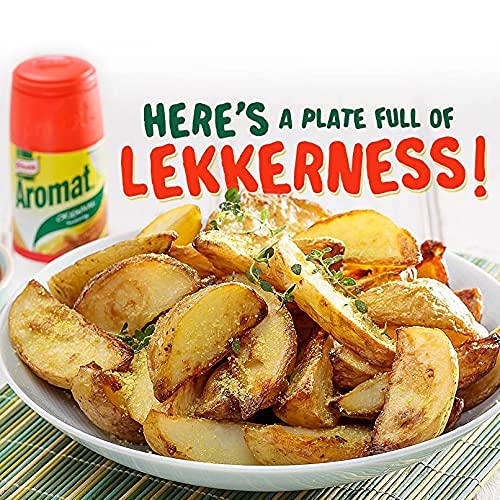 Knorr Aromat cerca de hierbas y aceite mostrando combinación culinaria