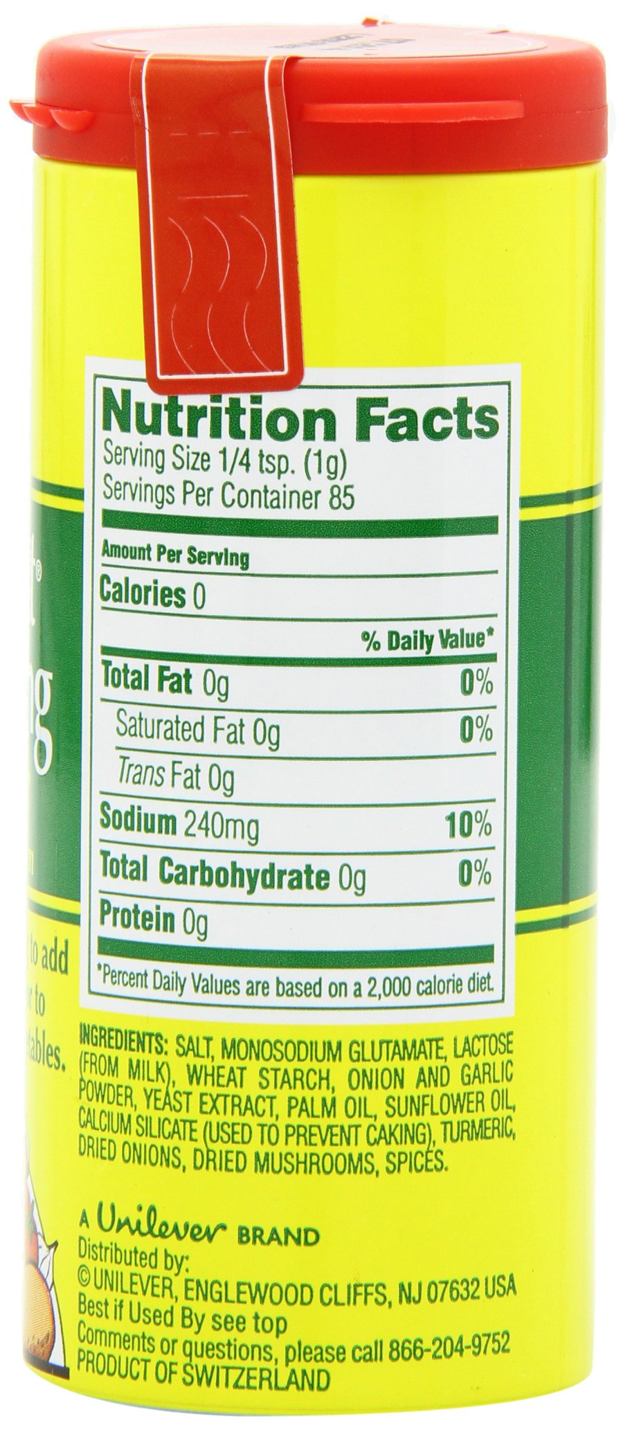 Knorr Aromat en cocina familiar sugiere uso cotidiano y conveniencia