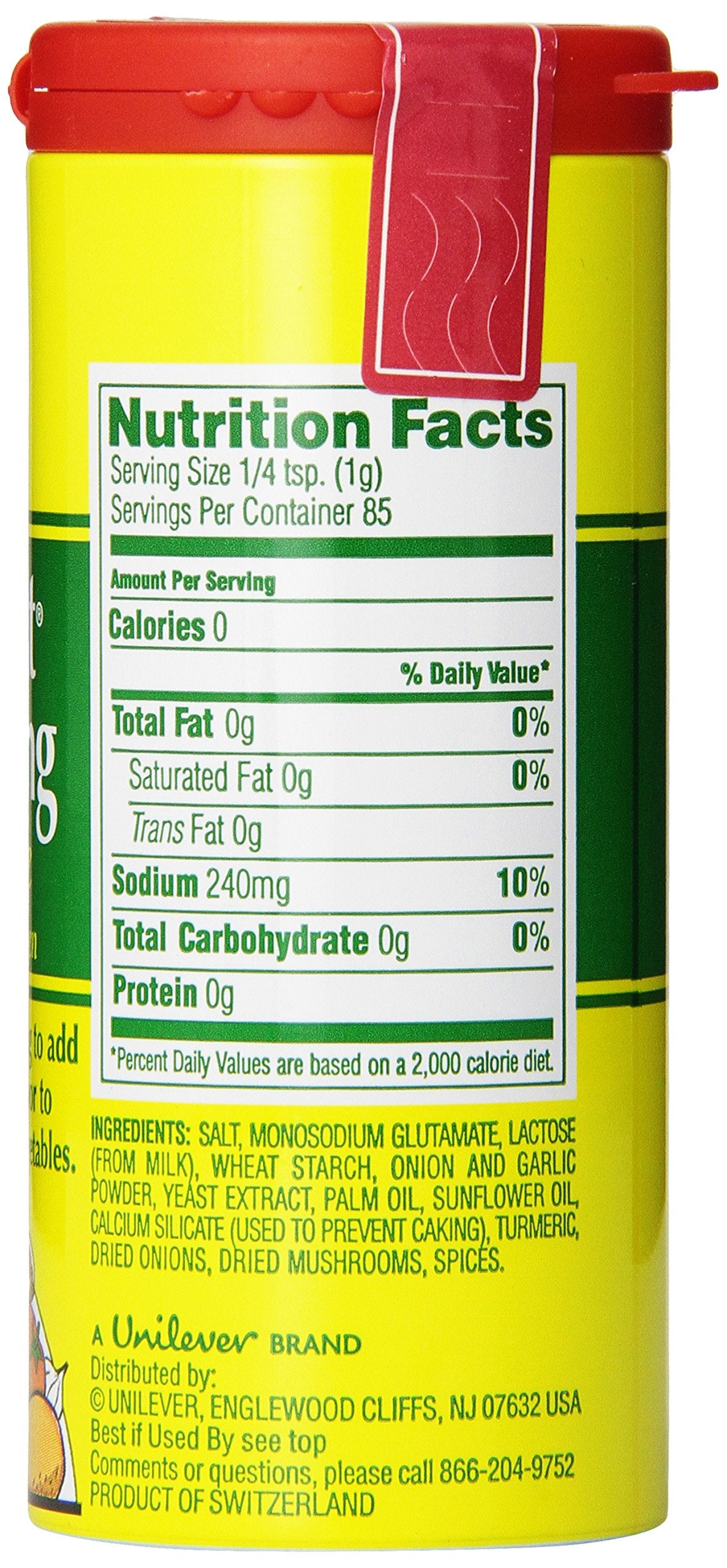 Knorr Aromat textura del polvo que facilita mezcla y distribución del sabor