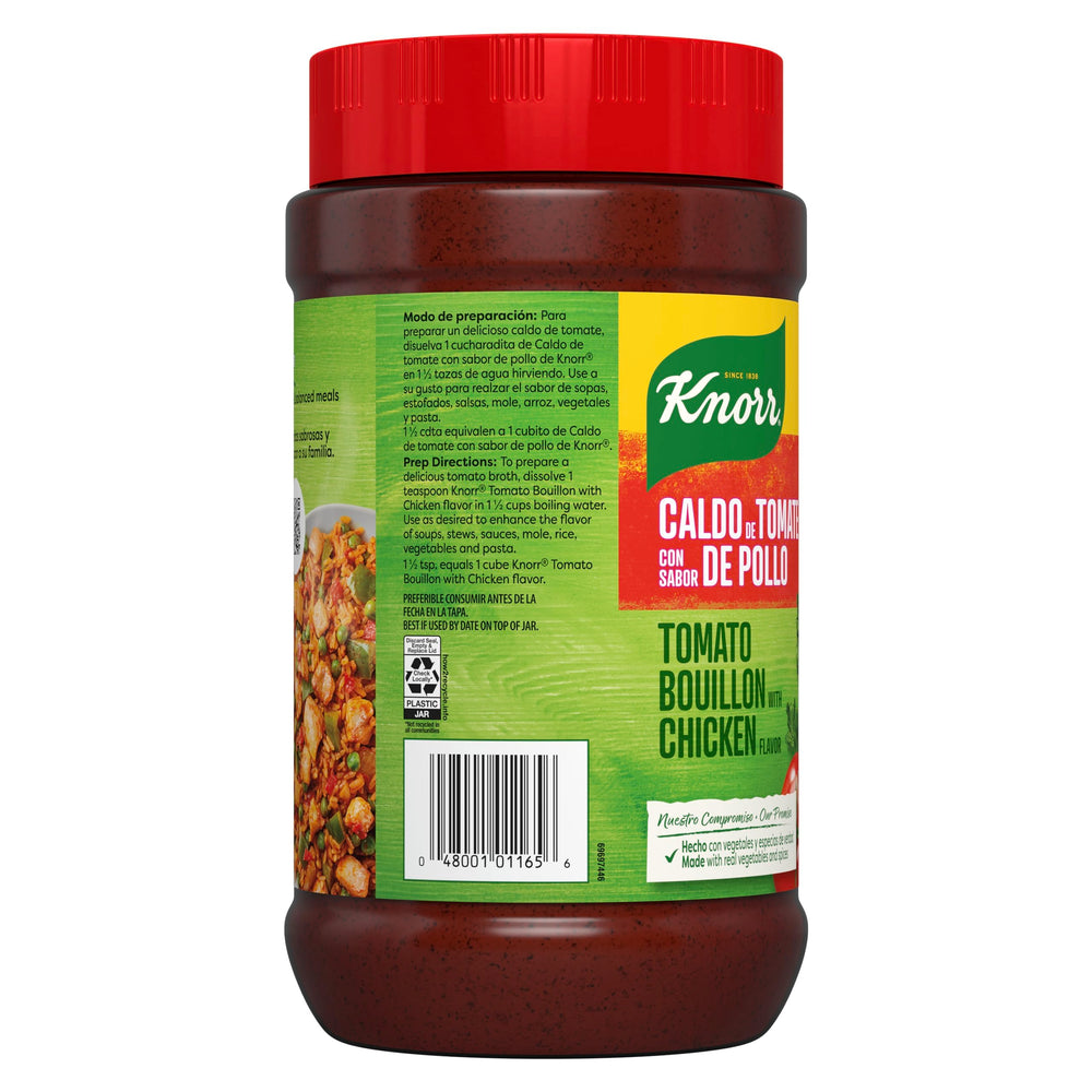 Knorr cucharada medidora mostrando dosificación fácil y precisa